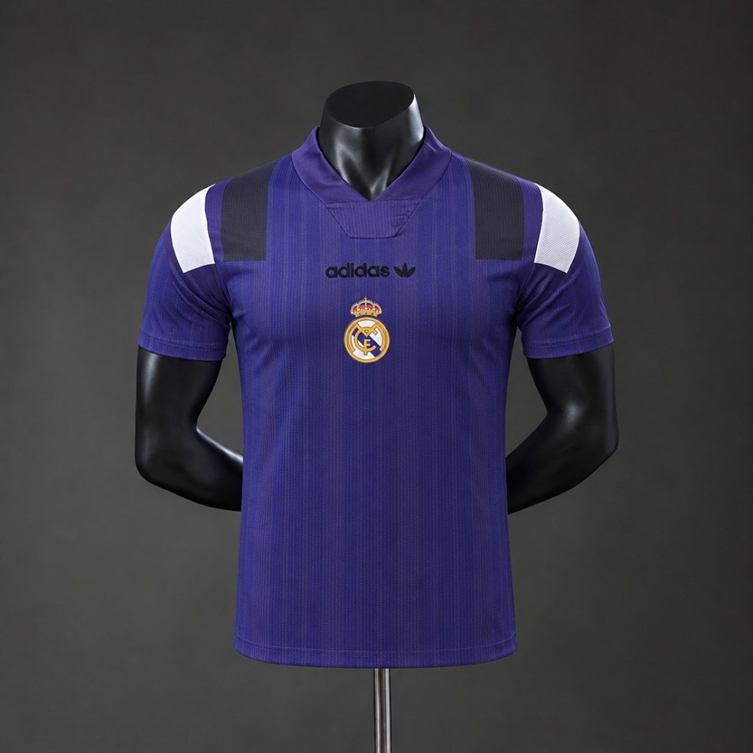 2026/27 Real Madrid EQT Purple Retro Model Player Version Soccer Jersey