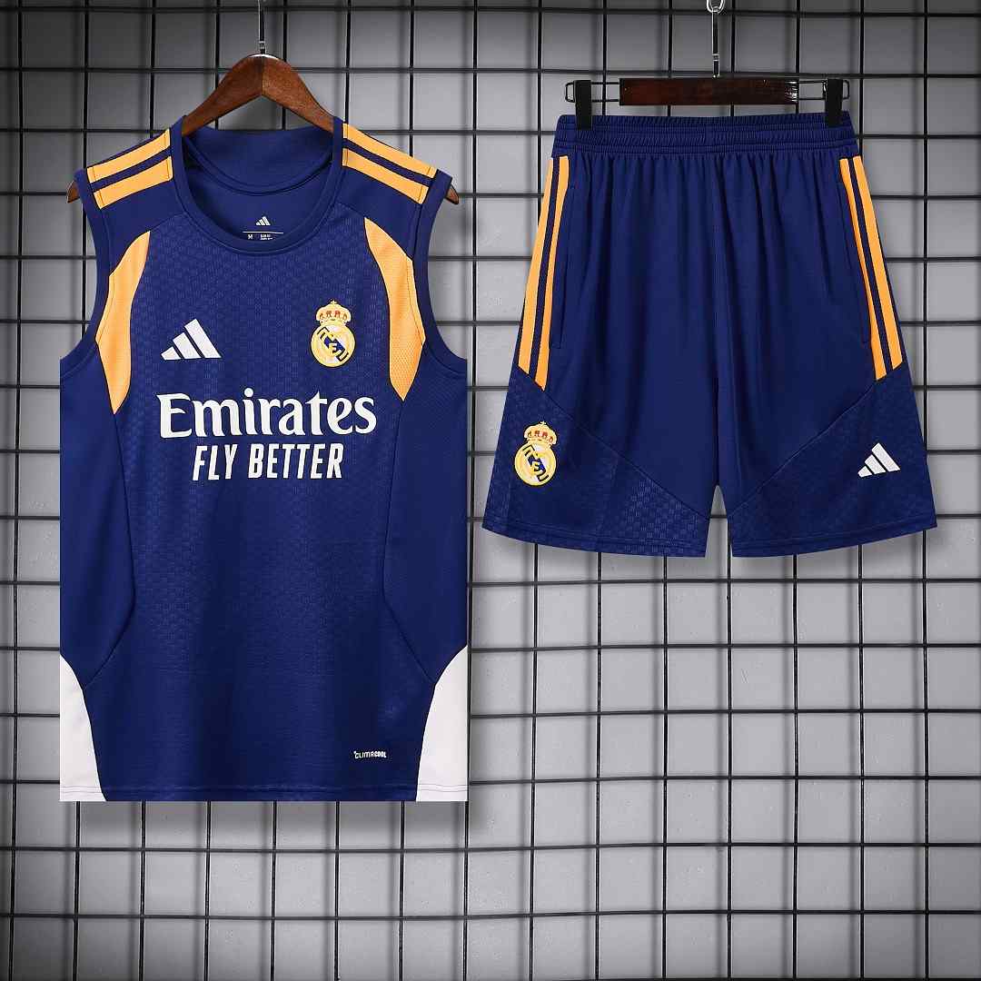Débardeur Real Madrid royal bleu — 2026/27 · tailles S–2XL