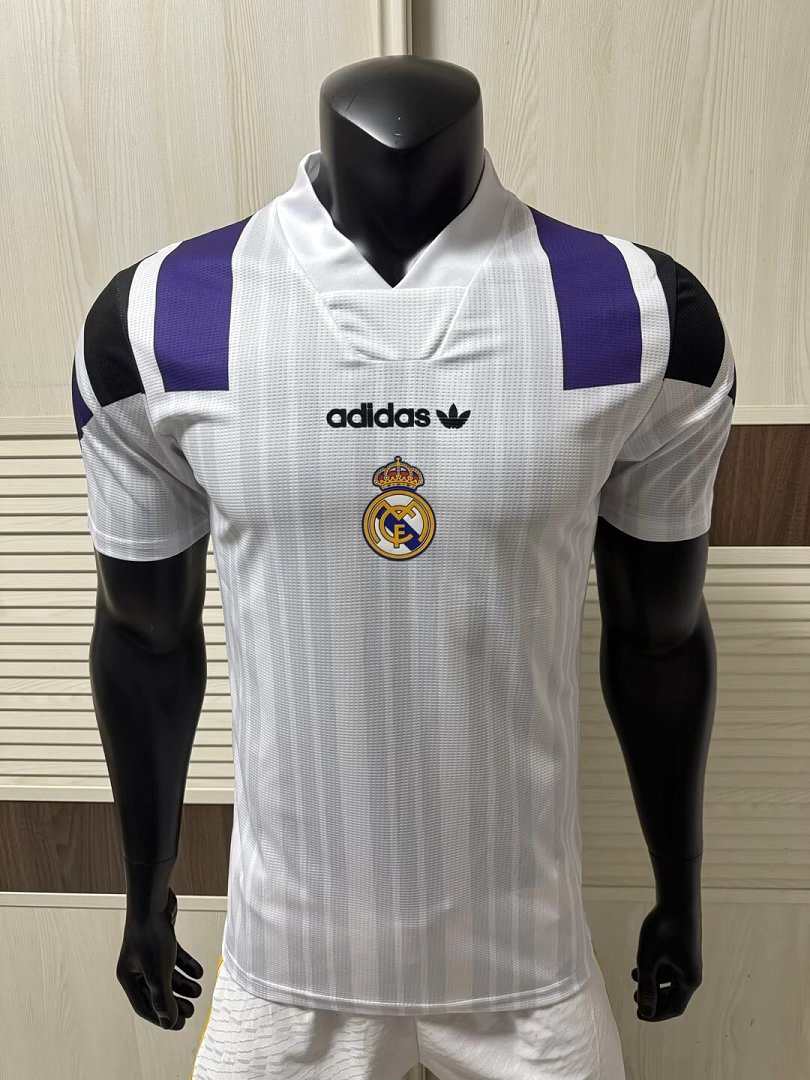 2026/27 Real Madrid White EQT Player Version Soccer Jersey S-2XL