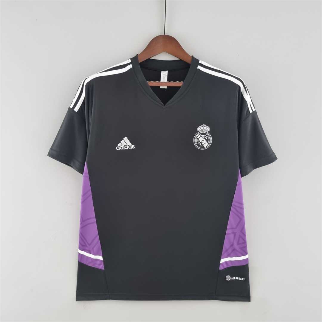 22-23 R MAD training suit black and purple border