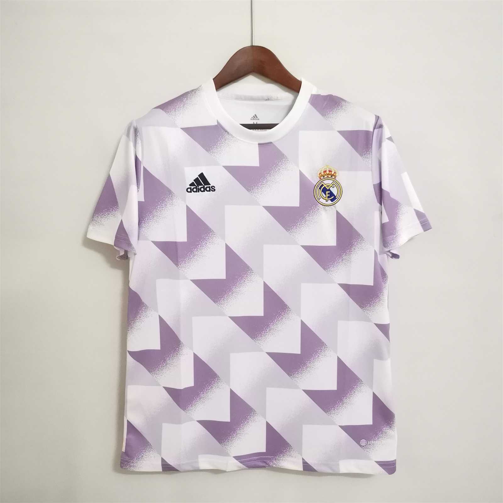 22-23 R MAD white and purple training shirt