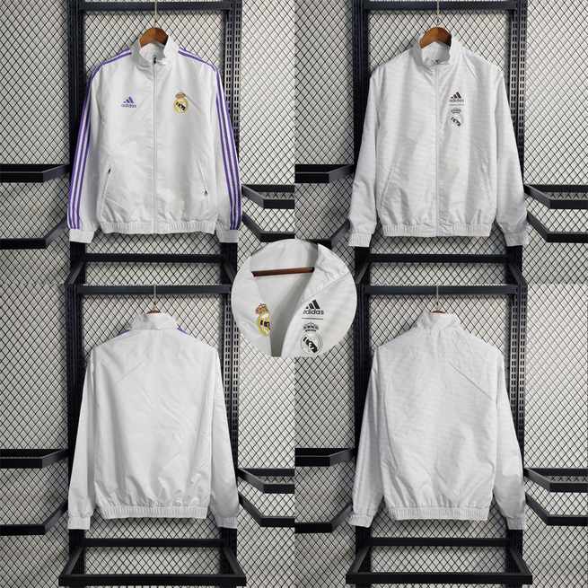 23-24 Double-side Windbreaker R MAD white