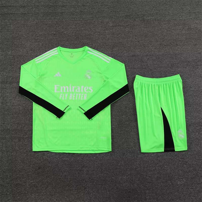 23-24 R MAD Green Goalkeeper long sleeve kit