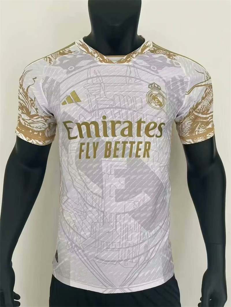23-24 R MAD White-Gold Dragon Special Edition Player version Jersey