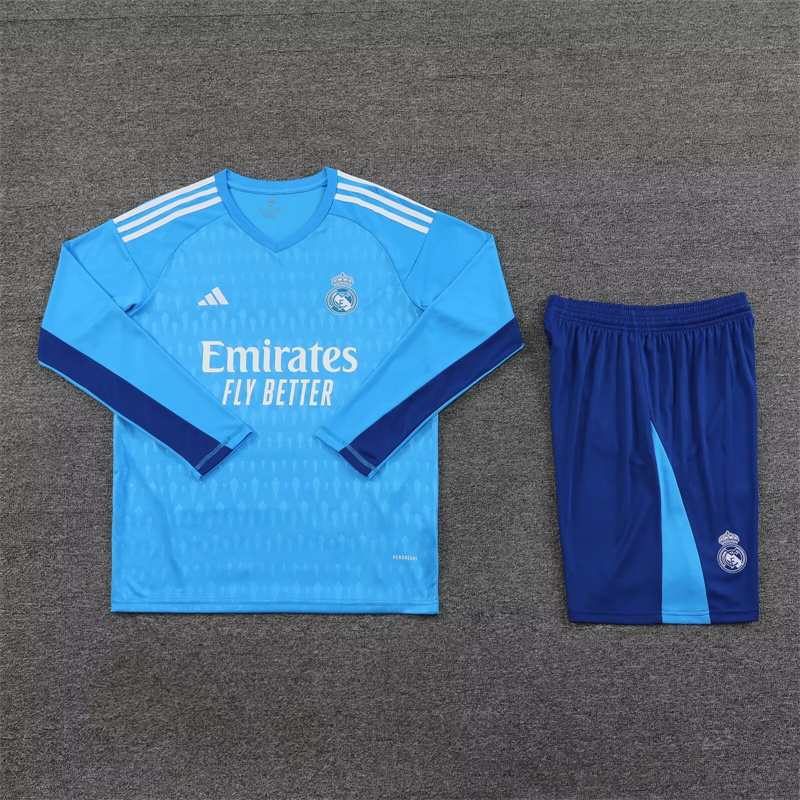 23-24 R MAD blue long sleeve goalkeeper kit