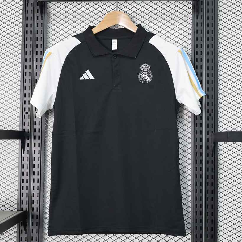 23-24 Real Madrid polo  black S-XXL