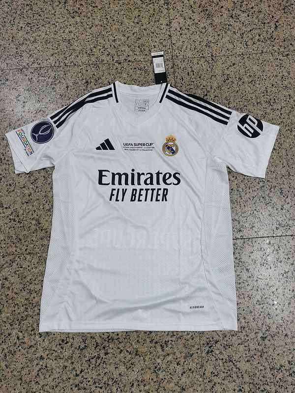 24-25 R MAD Home UEFA SUPERCOPA jersey