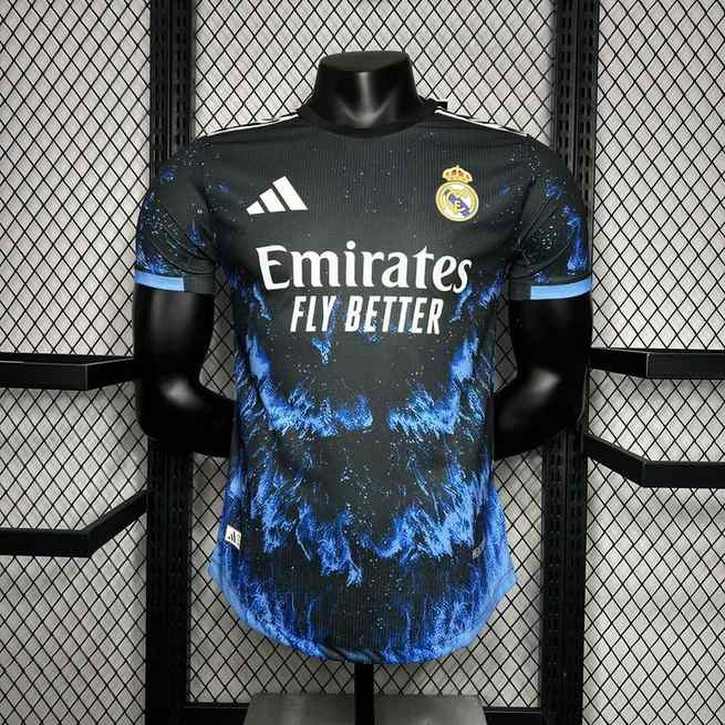 Maillot de football 24-25 R MAD Ocean bleu — Version joueur