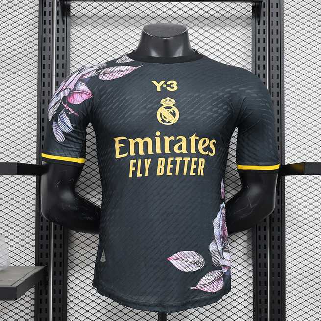 24-25 R MAD Y3 black and gold player version jersey