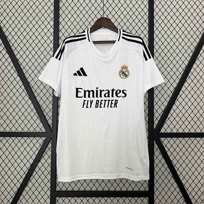 24-25 R MAD home white soccer jersey