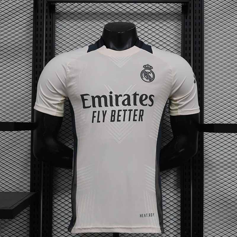 24-25 R MAD pre-match white player version jersey