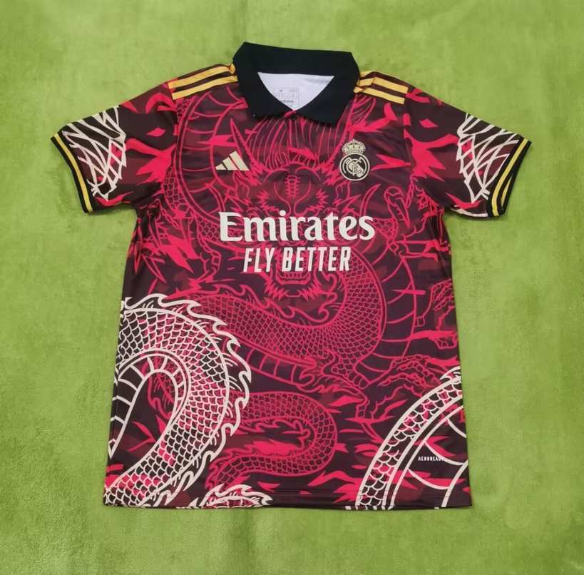 24-25 R MAD red dragon training shirt