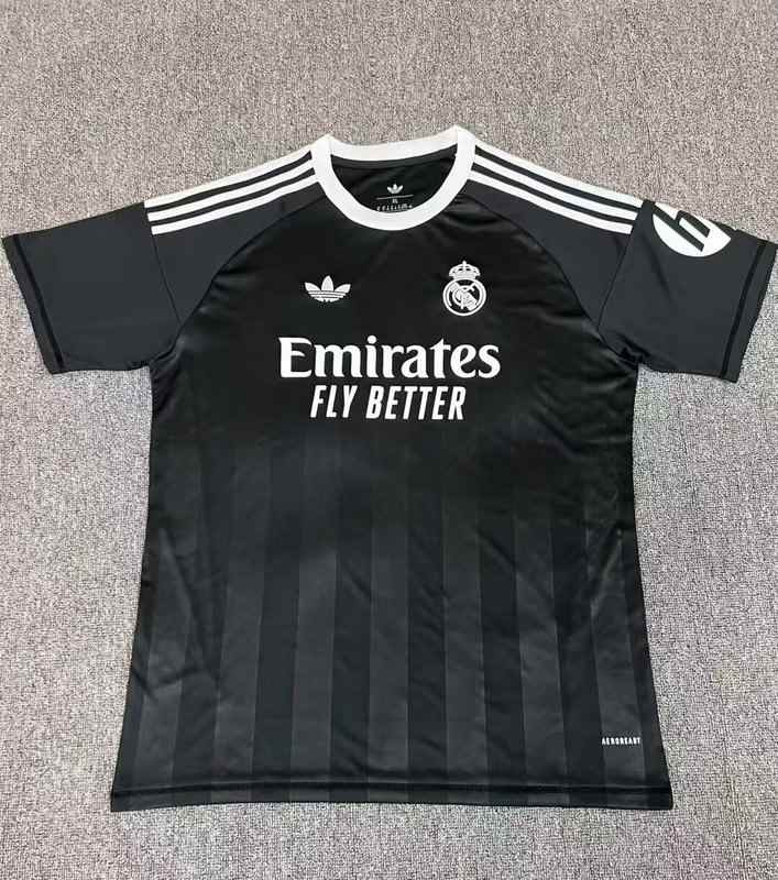 25-26 R MAD black goalkeeper jersey