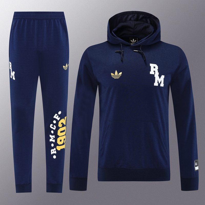 25-26 R MAD dark blue hoodie suit