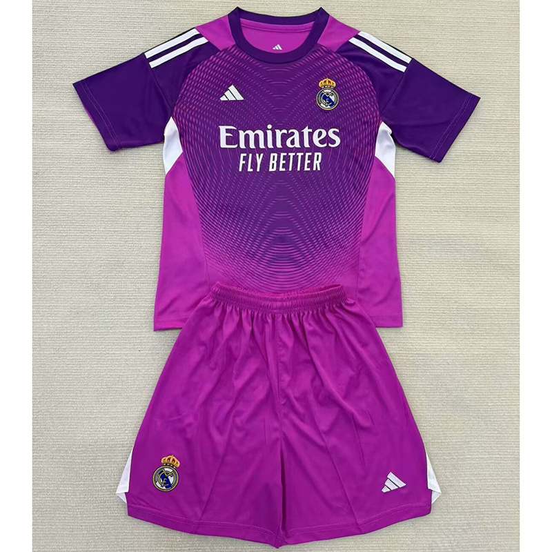 Ensemble de football enfant 25-26 R MAD violet gardien