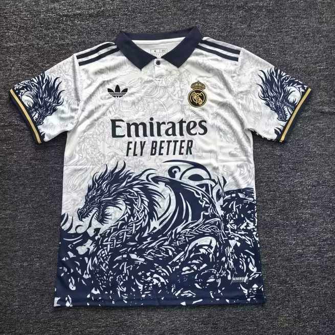 25-26 R MAD white and blue dragon jersey