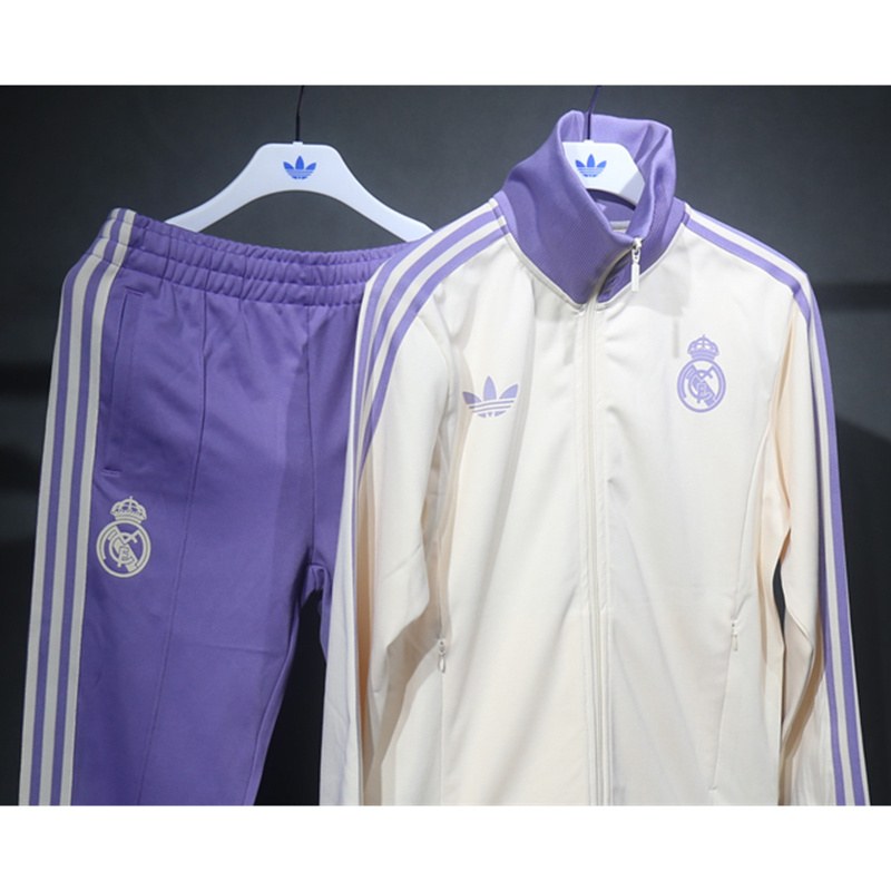 25-26 R MAD white and purple tracksuit