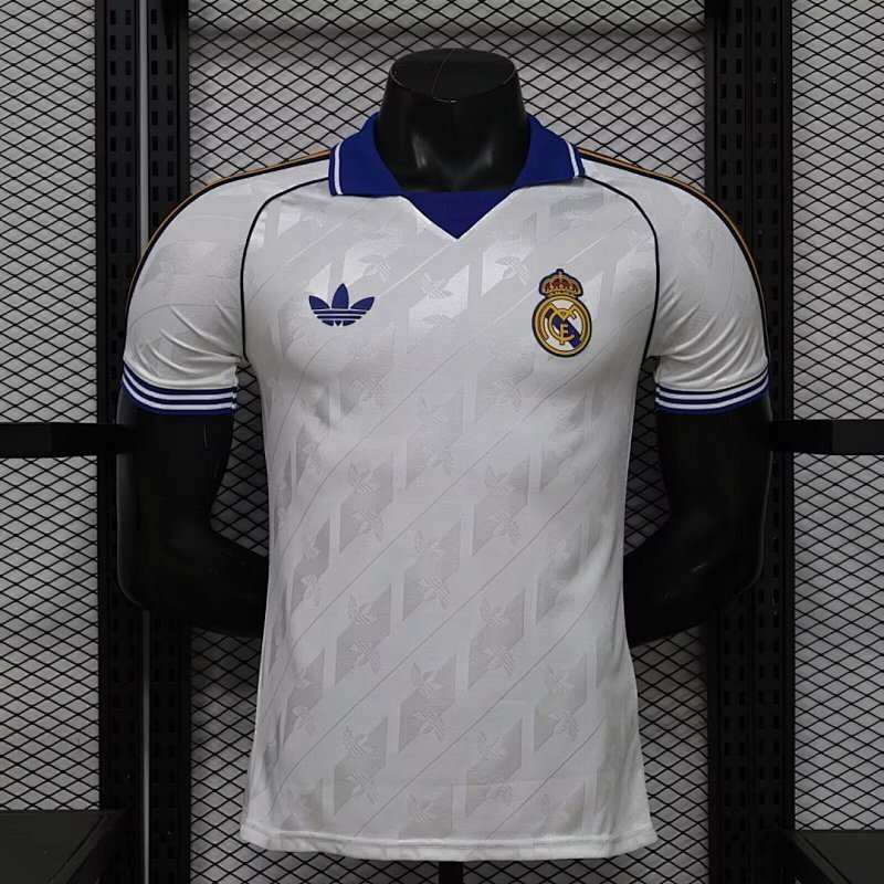 Polo Real Madrid blanc joueur édition — 2026/27 · Version joueur