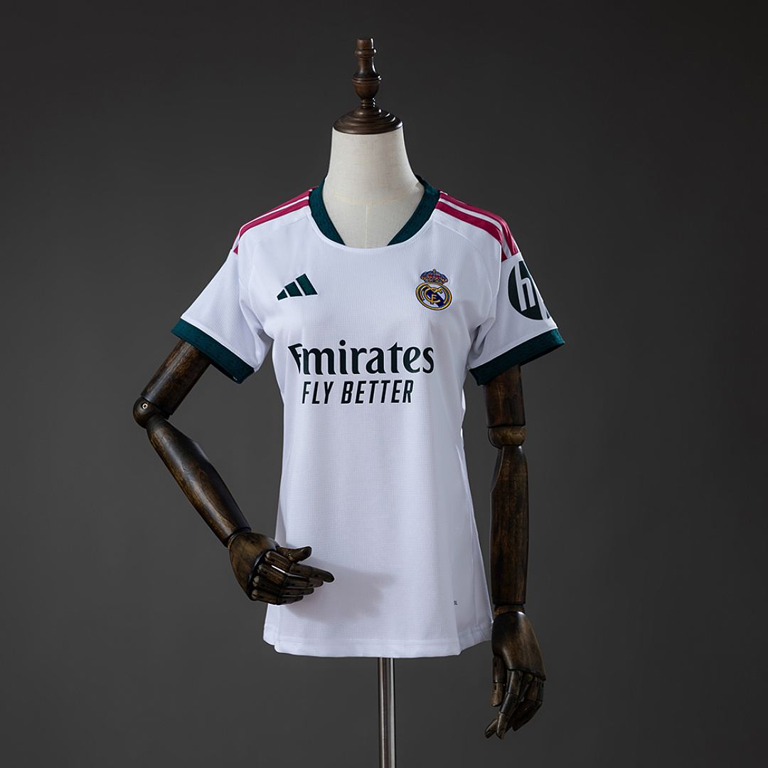 Maillot de football femme Real Madrid 26/27 — Domicile · tailles S–XXL