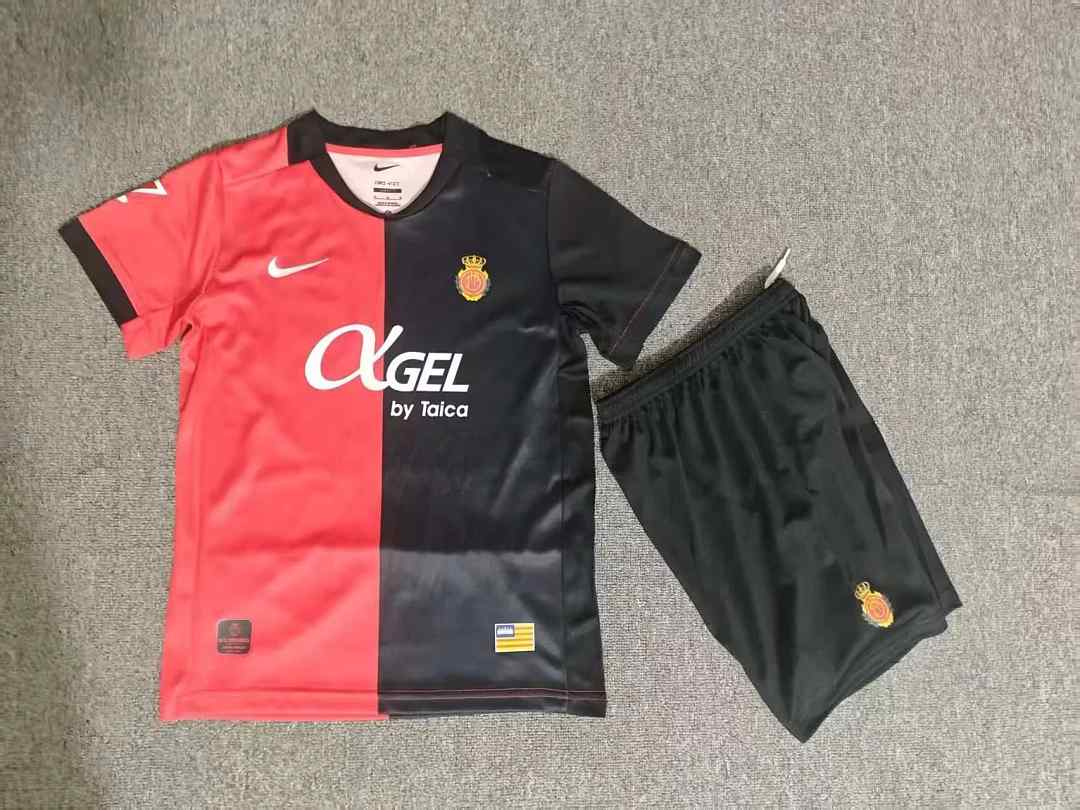 2026/27 RCD Mallorca Home Kids Kit Soccer Jersey 16-28