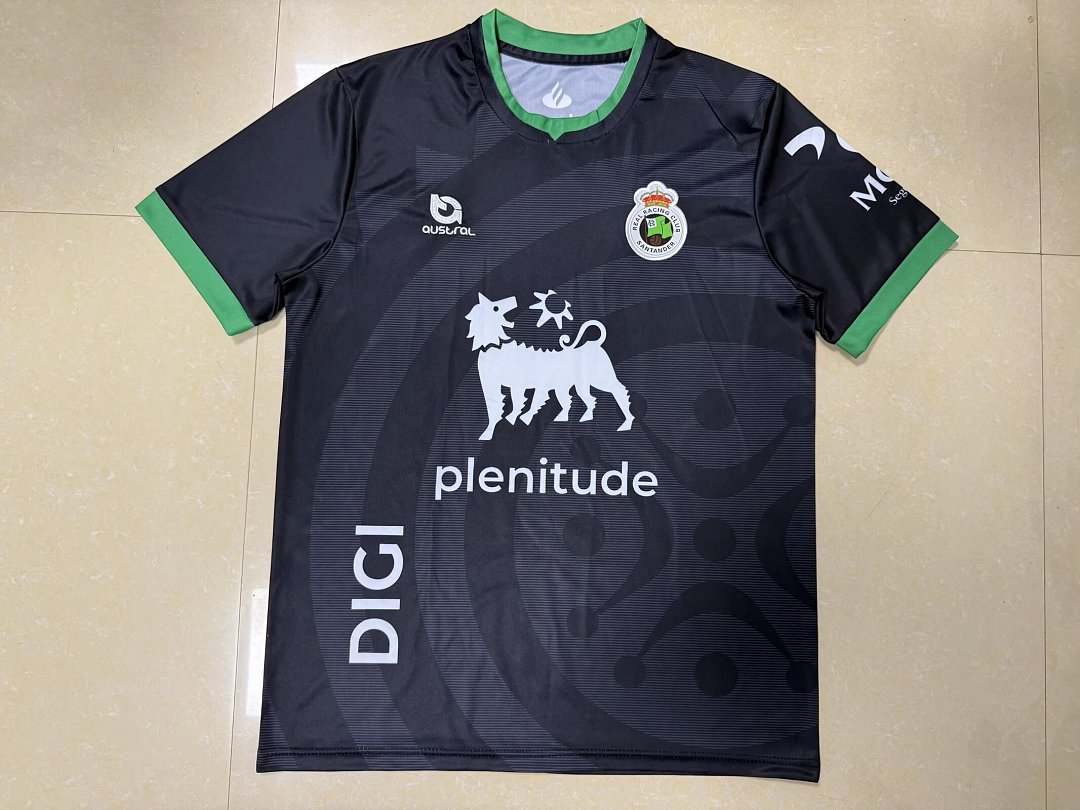 2026/27 Racing de Santander Black Third Away Soccer Jersey S-4XL