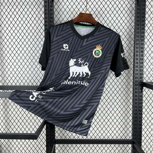24-25 Racing de Santander Black Goalkeeper Jersey