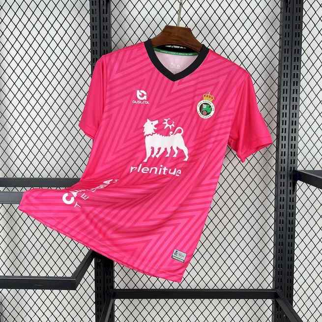 24-25 Racing de Santander Pink Goalkeeper Jersey