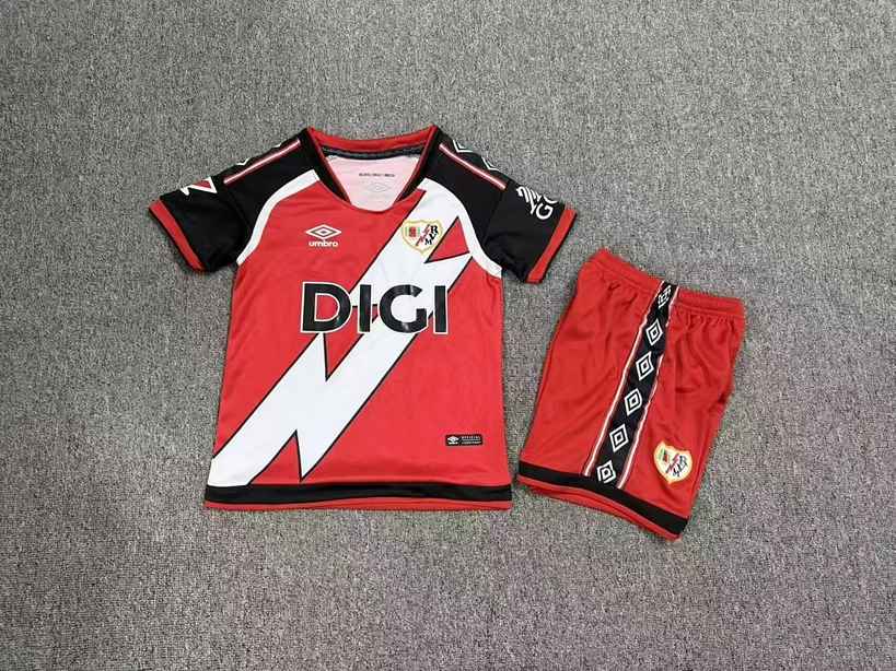 2026/27 Rayo Vallecano Away Kids Kit Size 16-28