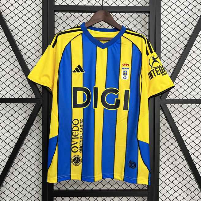 25-26 Real Oviedo away soccer jersey