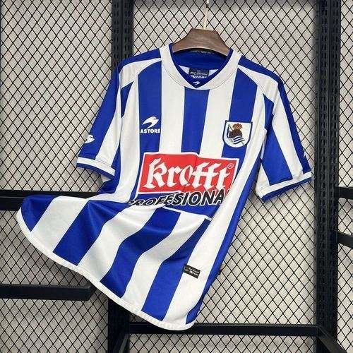 02-03 Real Sociedad home retro jersey