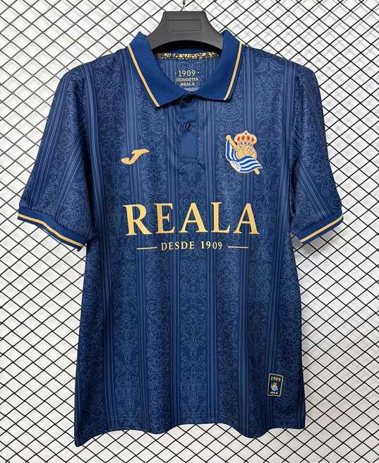 2026/27 Real Sociedad 1909 Anniversary Soccer Jersey S-4XL
