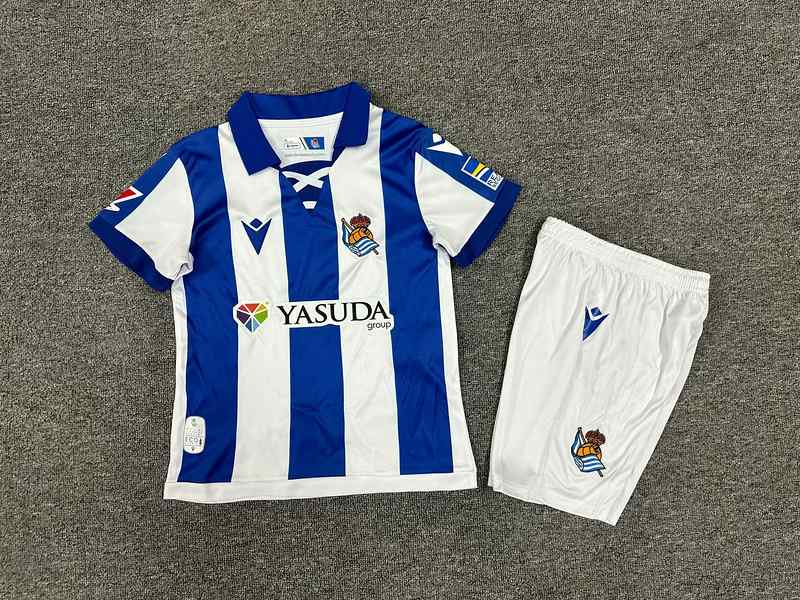 24-25 Real Sociedad home kid kit