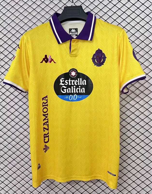 25-26 Real Valladolid third soccer jersey size S-4XL