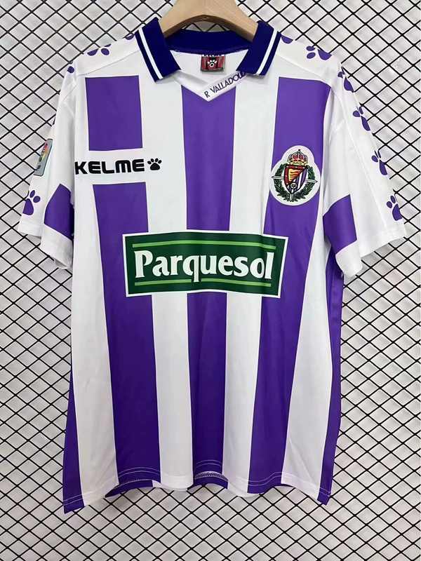 95-96 Real Valladolid home retro jersey