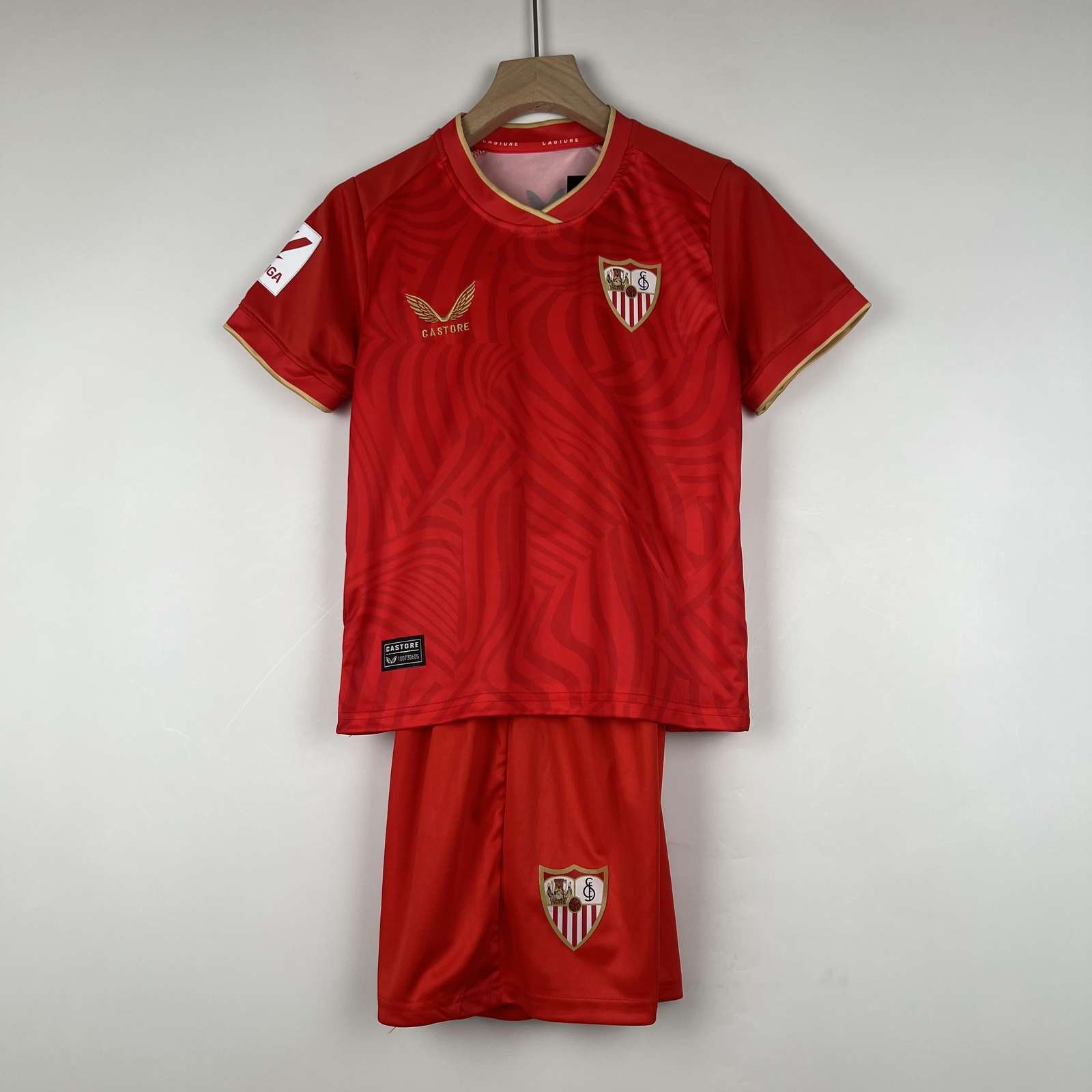 23-24 Sevilla away kid kit size 16-28