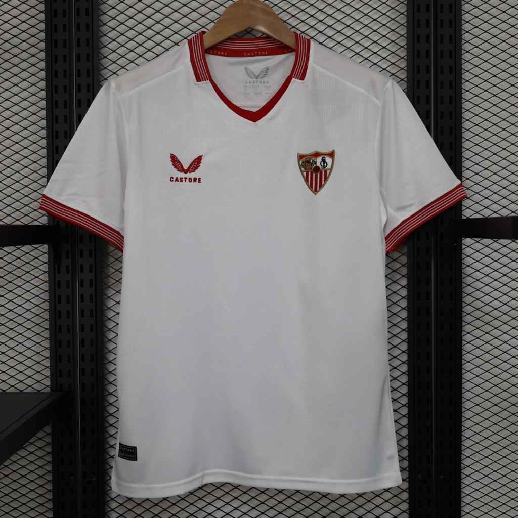 Maillot de football 23-24 Seville blanc color .2024 — 2023 · Domicile
