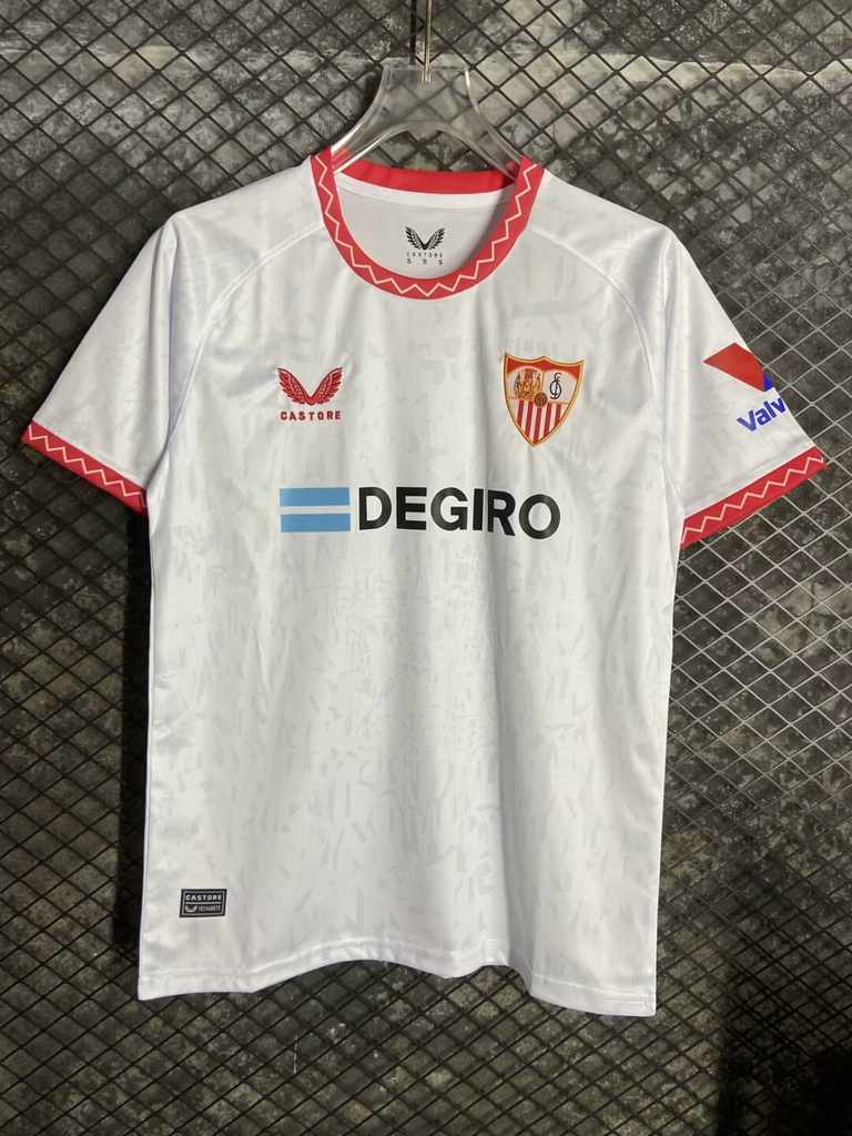 24-25 Sevilla home soccer jersey