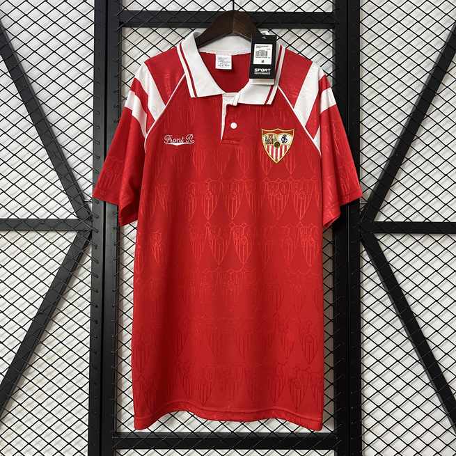Maillot de football 92-93 Sevilla — Extérieur · Rétro