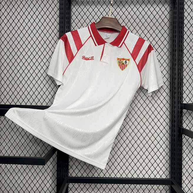 Maillot de football 92-93 Sevilla — Domicile · Rétro