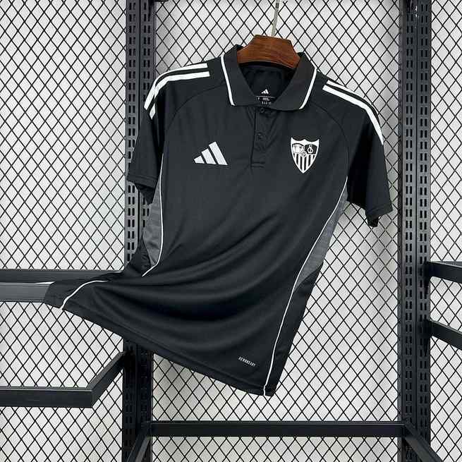 Polo adulte Sevilla FC noir Travel — 2025/26