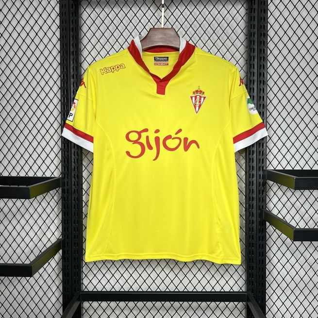 15-16 Sporting de Gijon Away Retro Jersey S-XXL