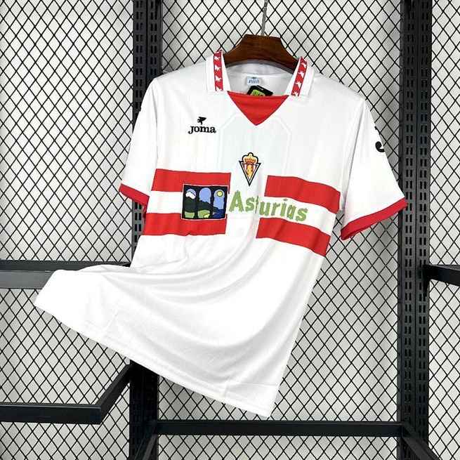 Maillot de football Sporting de Gijón — 1996/97 · Extérieur · Rétro