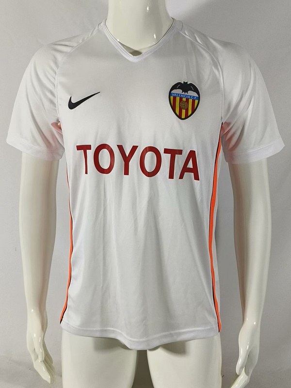 Maillot de football 06-07 Valencia — Domicile · Rétro