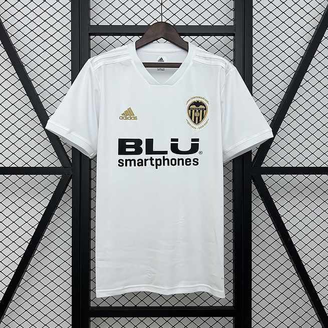 18-19 Valencia home retro jersey