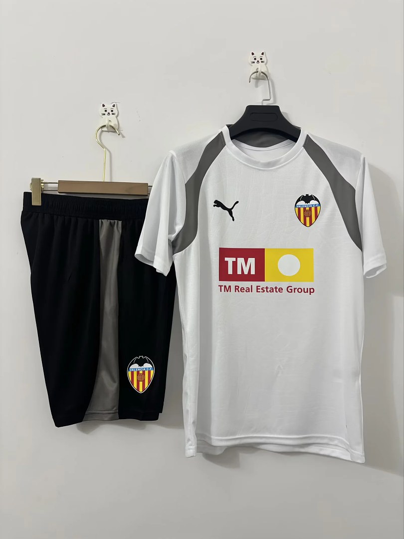 2026/27 Valencia White Training Suit S-2XL