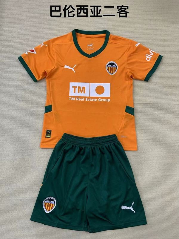 24-25 Valencia Third away kid kit