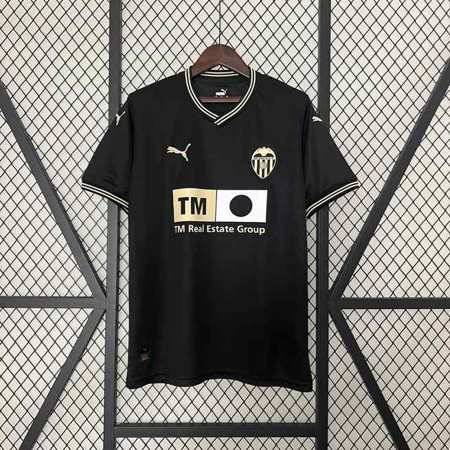 24-25 Valencia black jersey