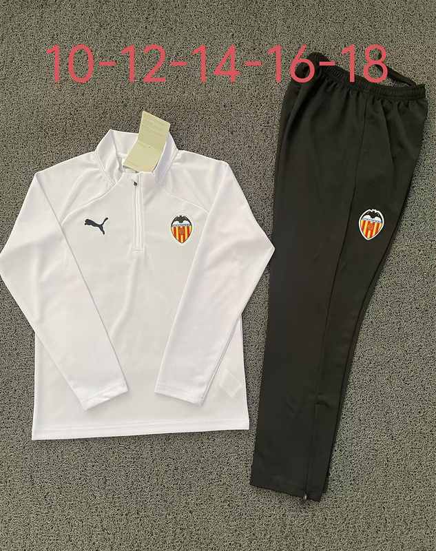 Survêtement enfant 24-25 Valencia blanc