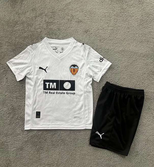 Ensemble de football enfant 25-26 Valencia — Domicile