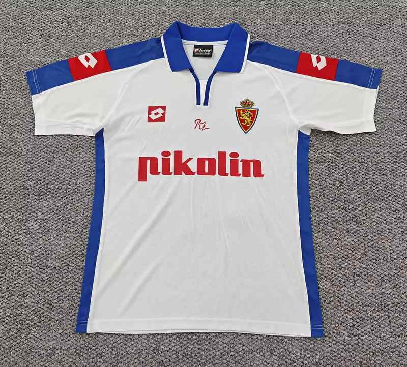 2004 Real Zaragoza home retro jersey